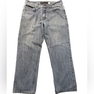 Rocawear Original Fit Jeans Classic Casual Medium Wash Size 38